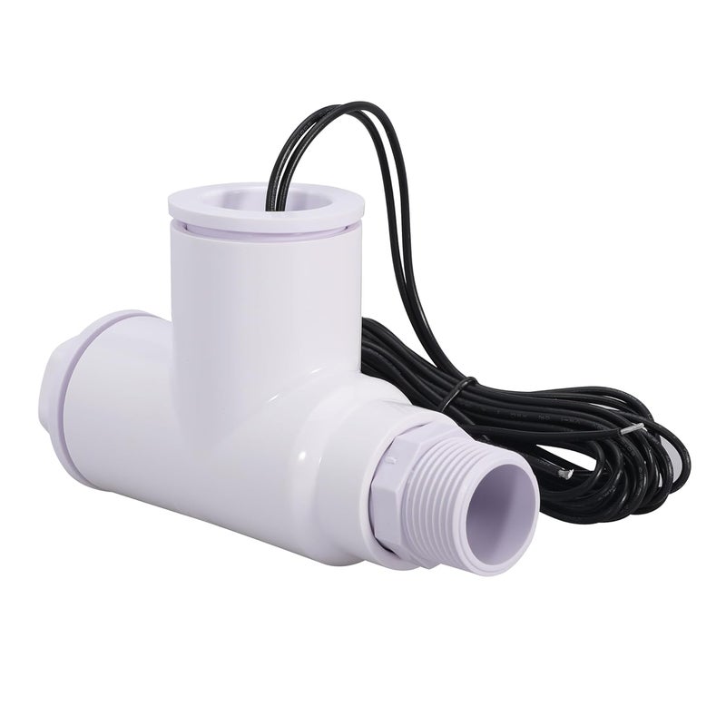 Seweder SS1 Float Switch Condensate Overflow Switch with 3/4 Inch Adaptor and 6FT Wire for HVAC Drain Pan Condensate for condensate Overflow Detection - Image 2